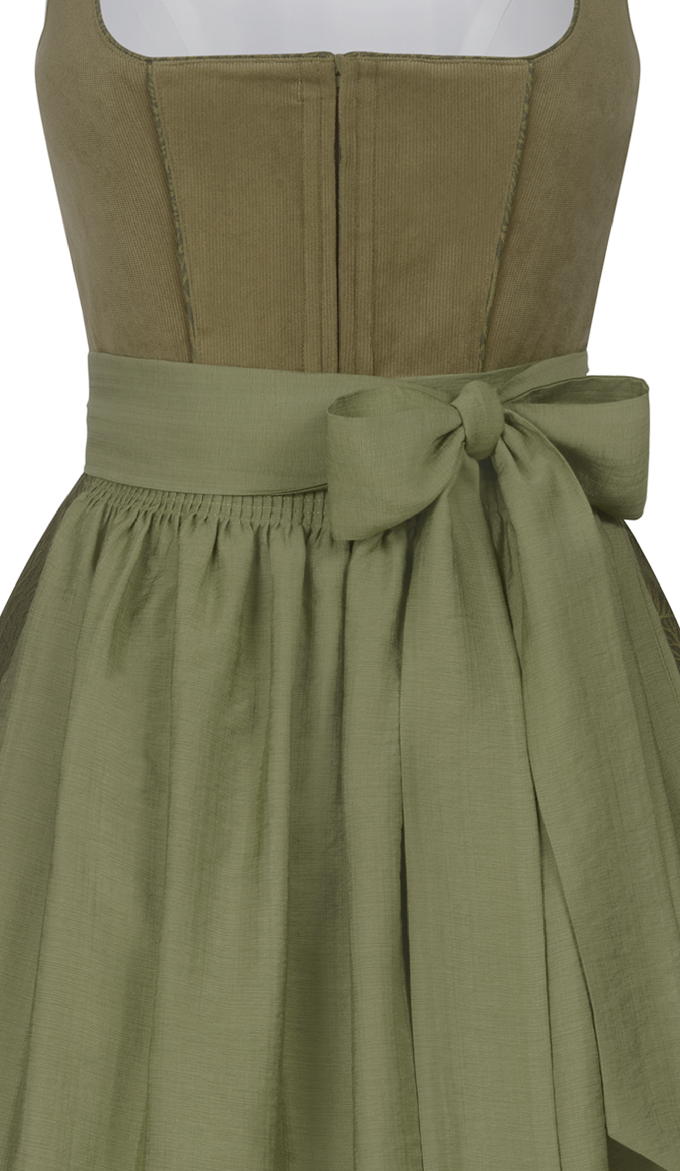 Midi Dirndl Luise in Grün von Nübler