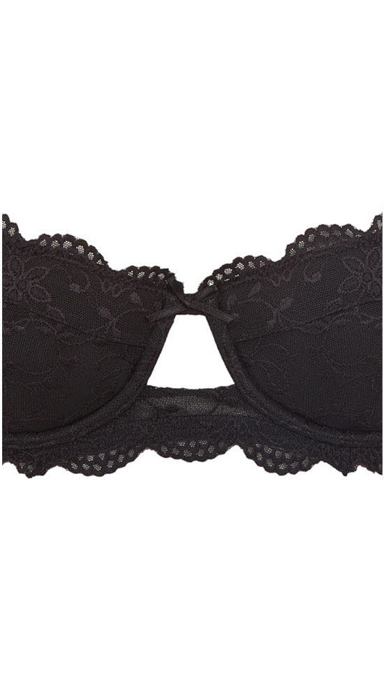 Dirndl-BH Barbara in Schwarz von Nina von C.