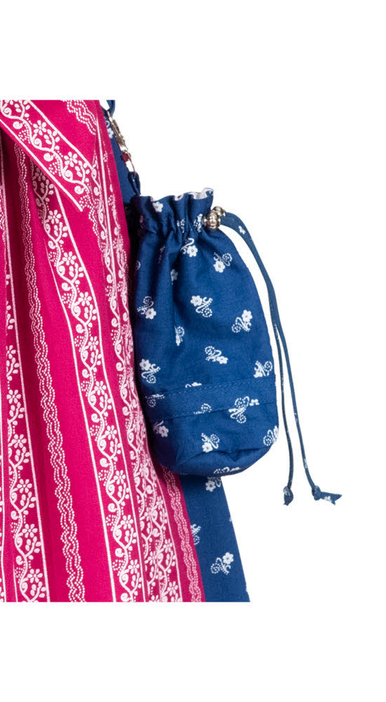 Mädchen Dirndl im traditionellen Stil Kinder Trachten, Blau