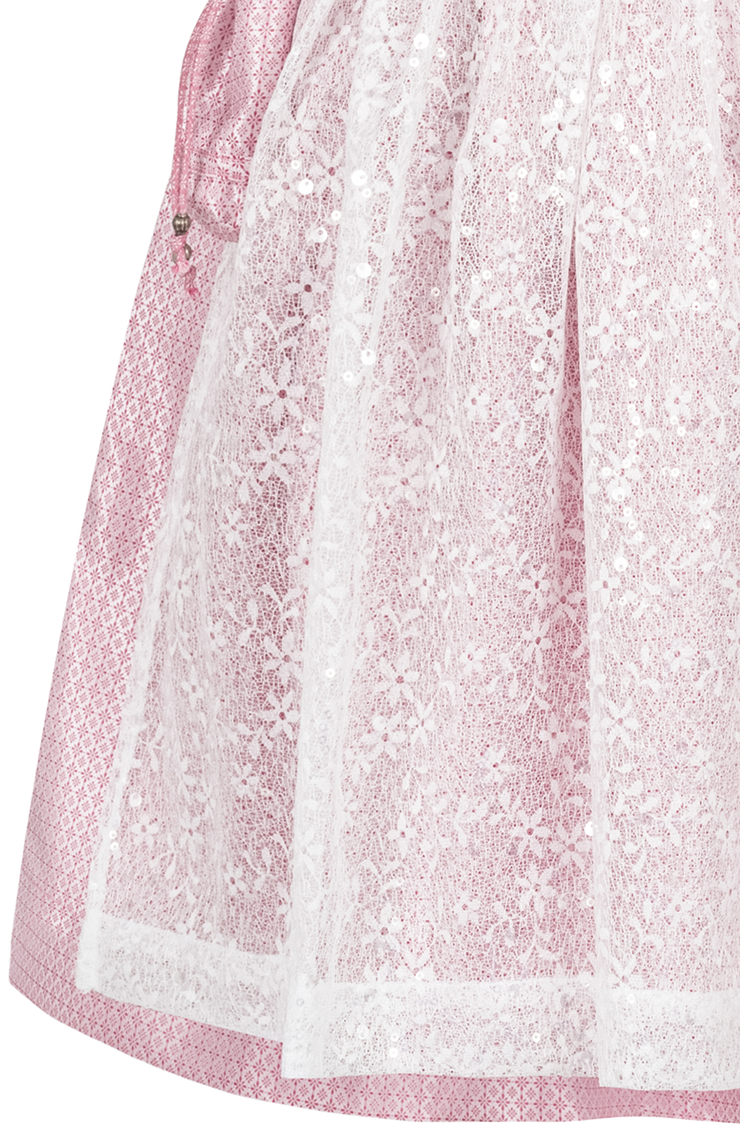 Kinderdirndl Lina in Rosa von Nübler