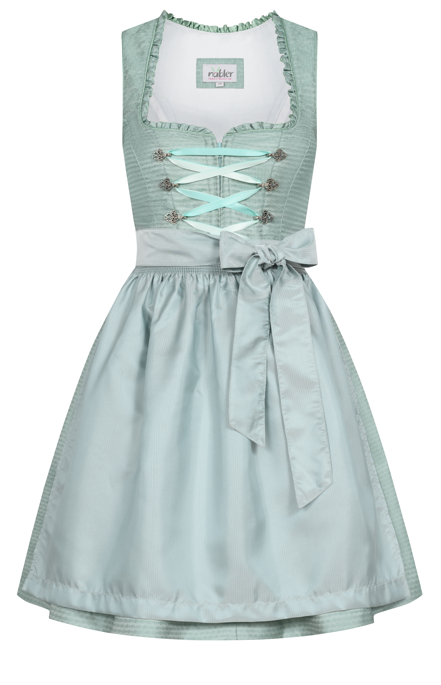 Midi Dirndl Gabrina in Grün von Nübler