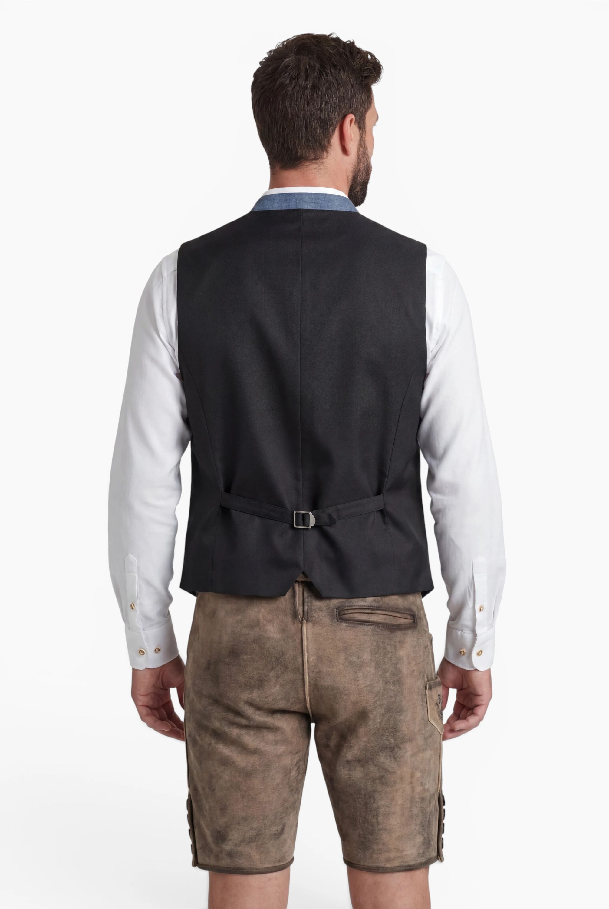 Trachtengilet Kaarlo in Rauchblau