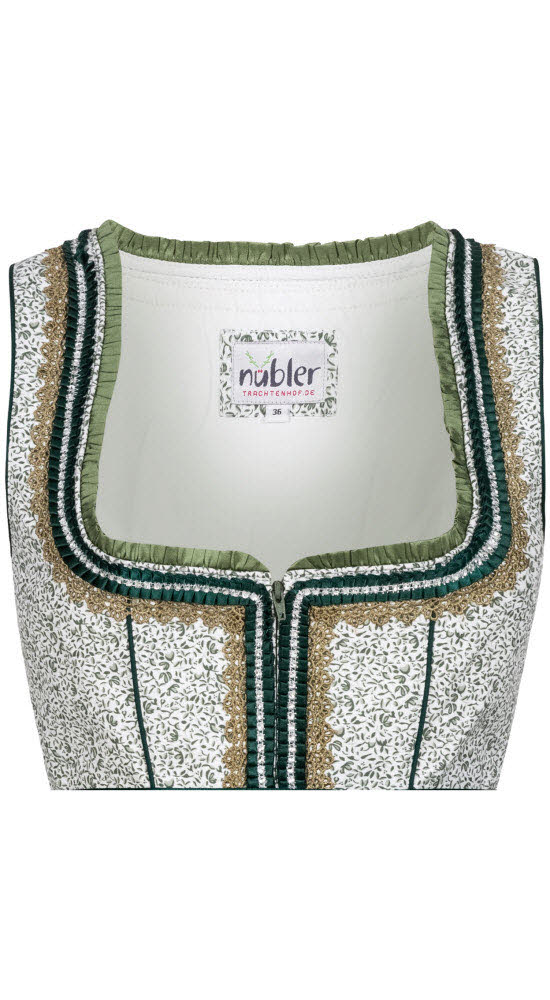 Mini-Dirndl Ayany in Oliv von Nübler