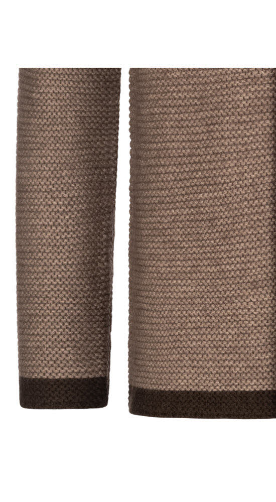 Kinderstrickjacke Langarm Ignaz Bua in Braun von Nübler