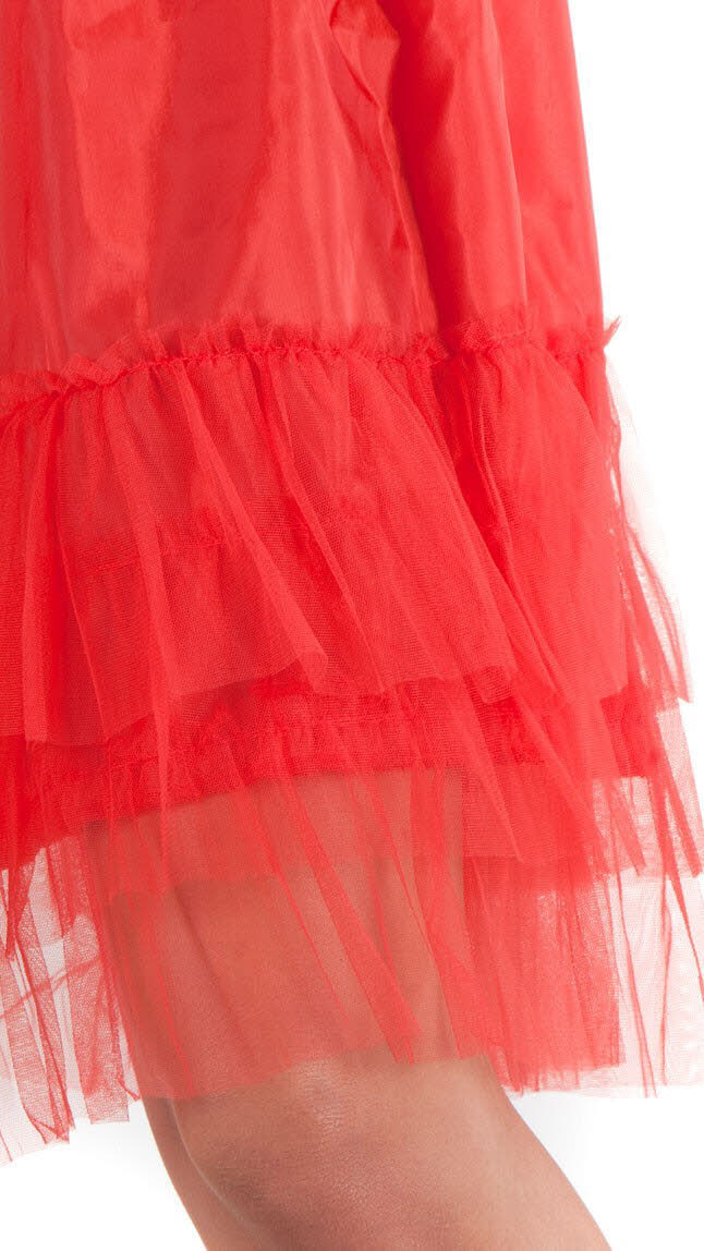 Petticoat mini Lulu in Rot von Busserl Trachten