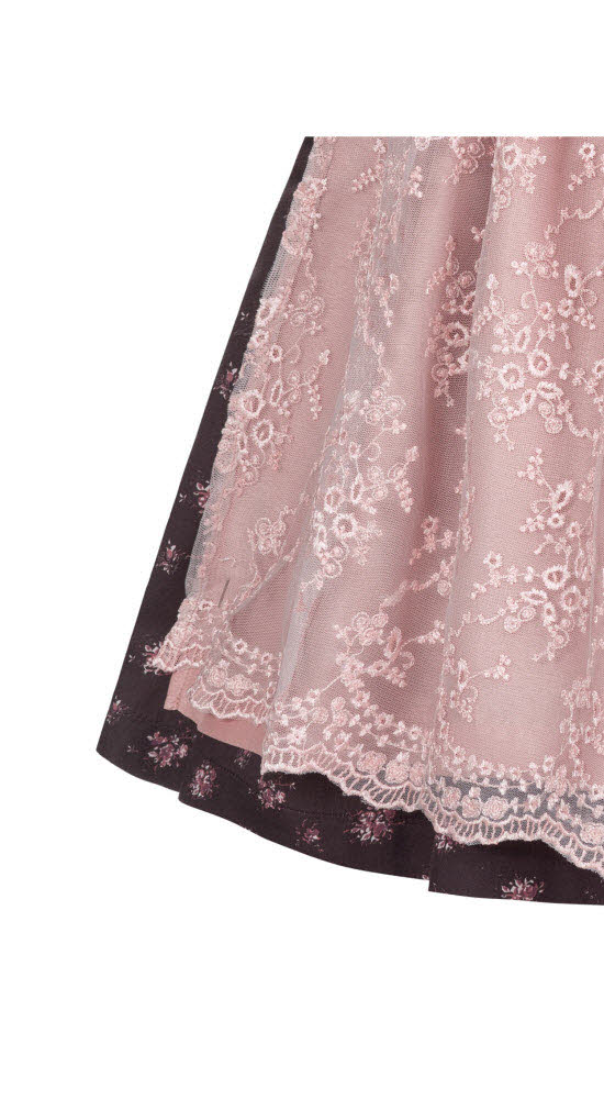 Kinderdirndl 3-teilig Rosalie in Bordeaux von Nübler