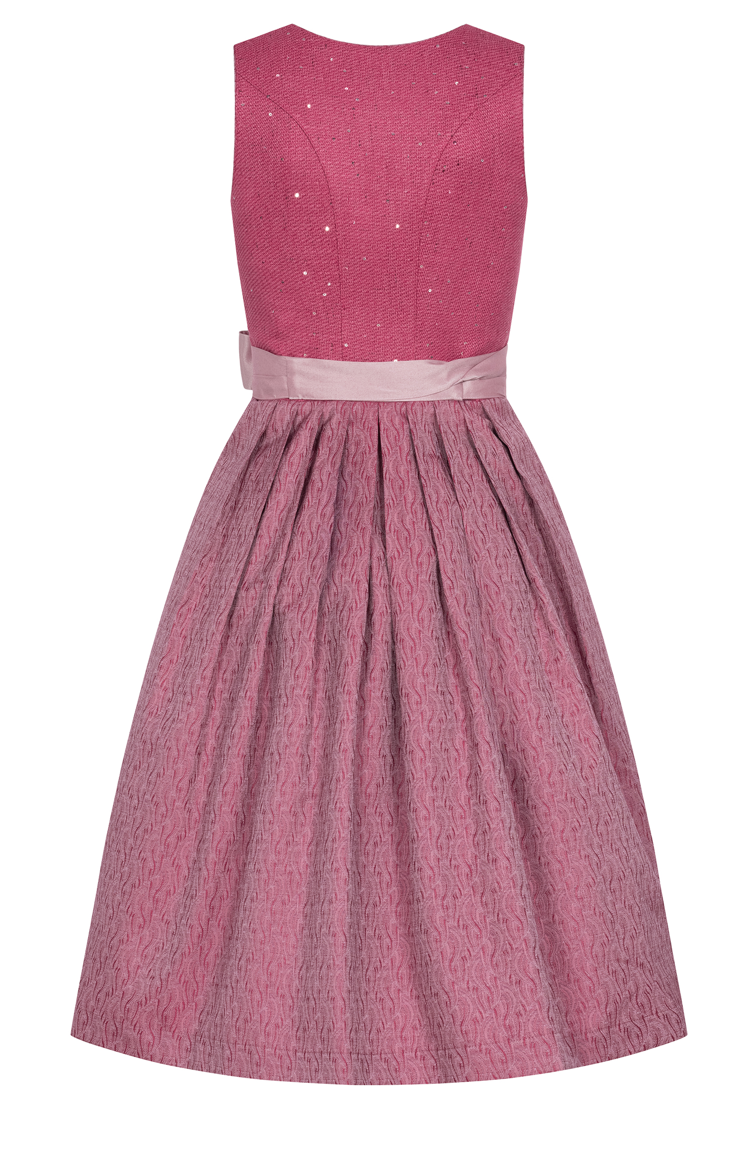 Midi Dirndl Kathe in Waldbeere von Nübler