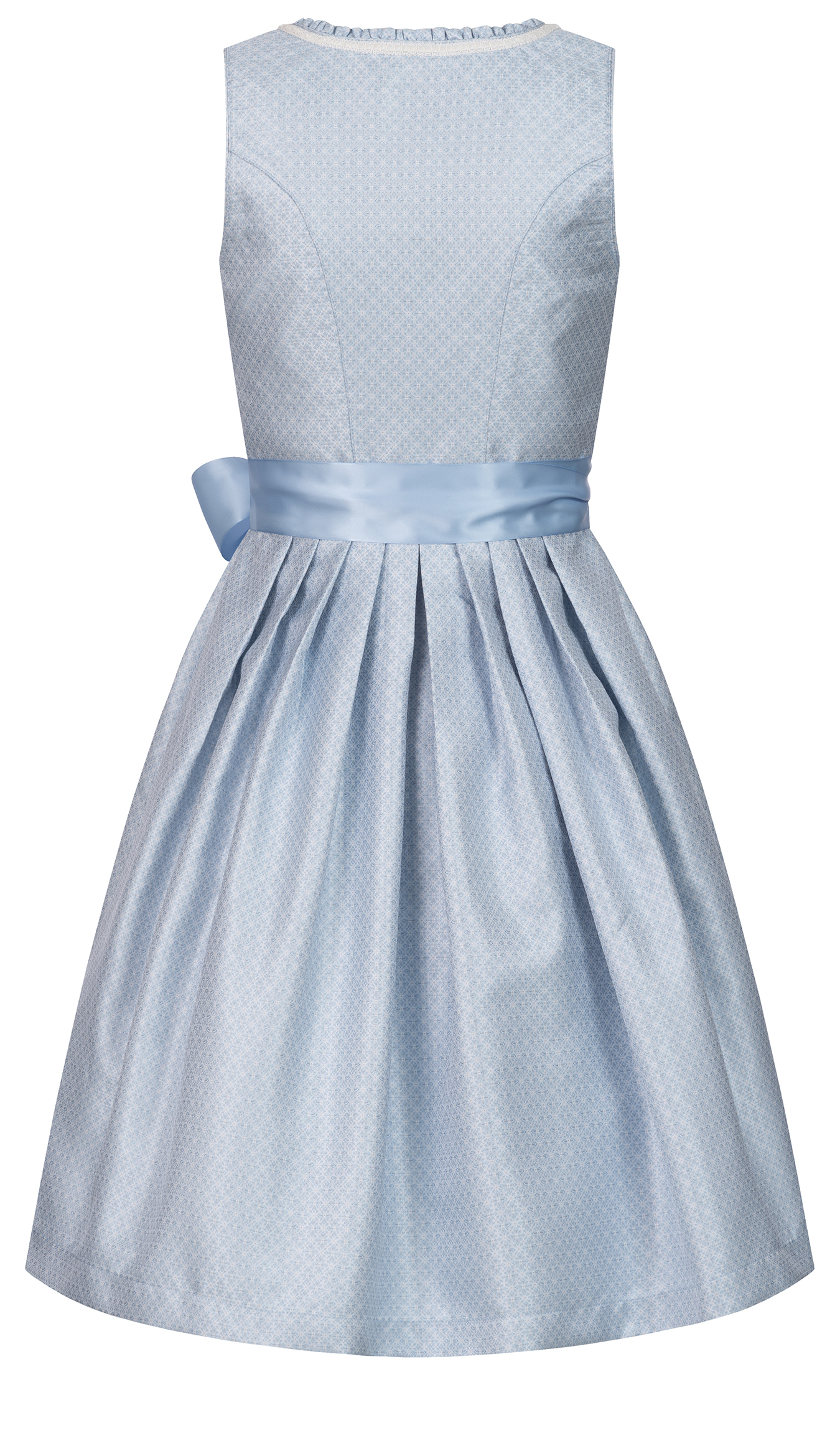 Midi Dirndl Gardi in Eisblau von Nübler