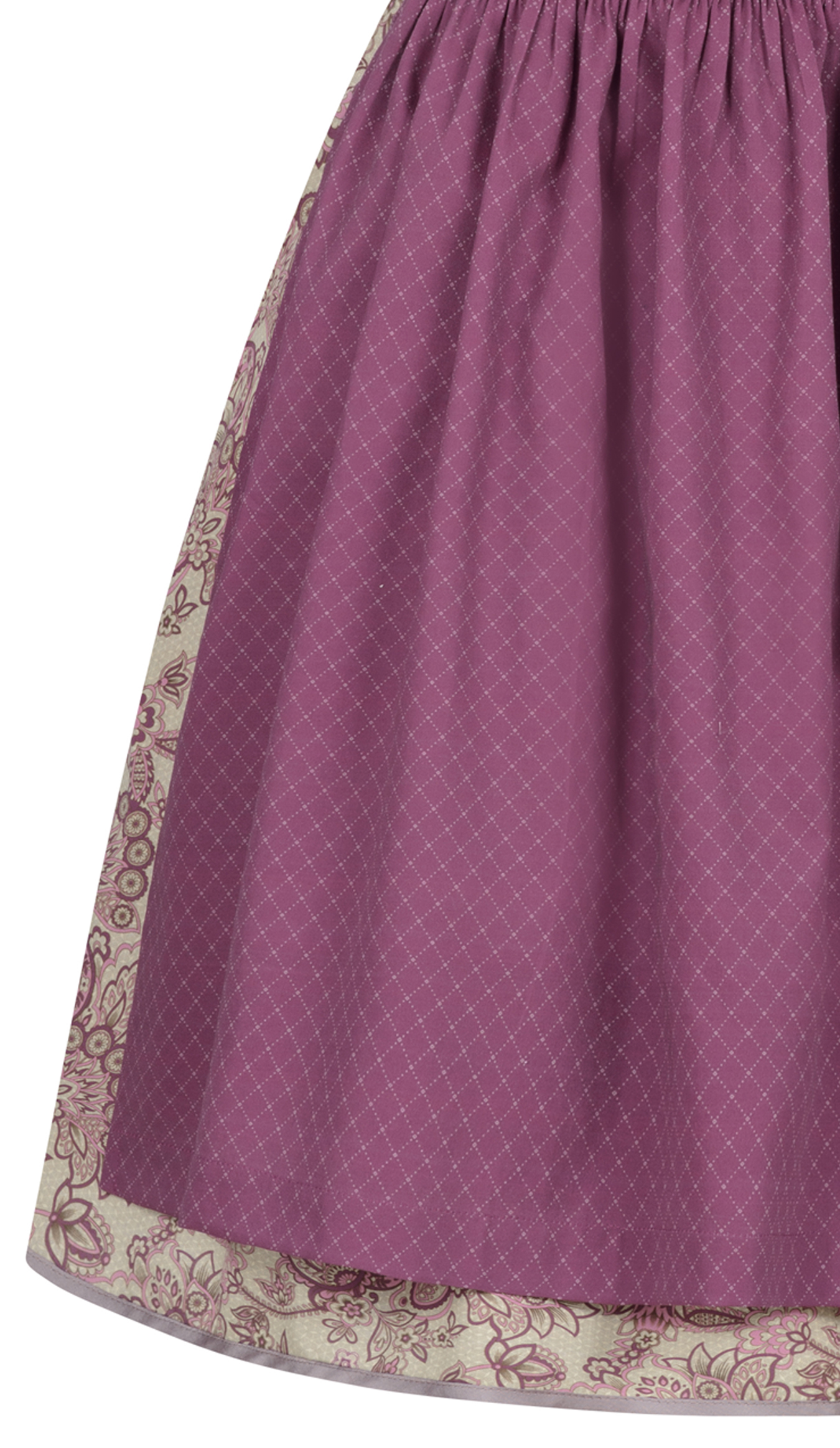 Mididirndl Gina in Flieder von Nübler