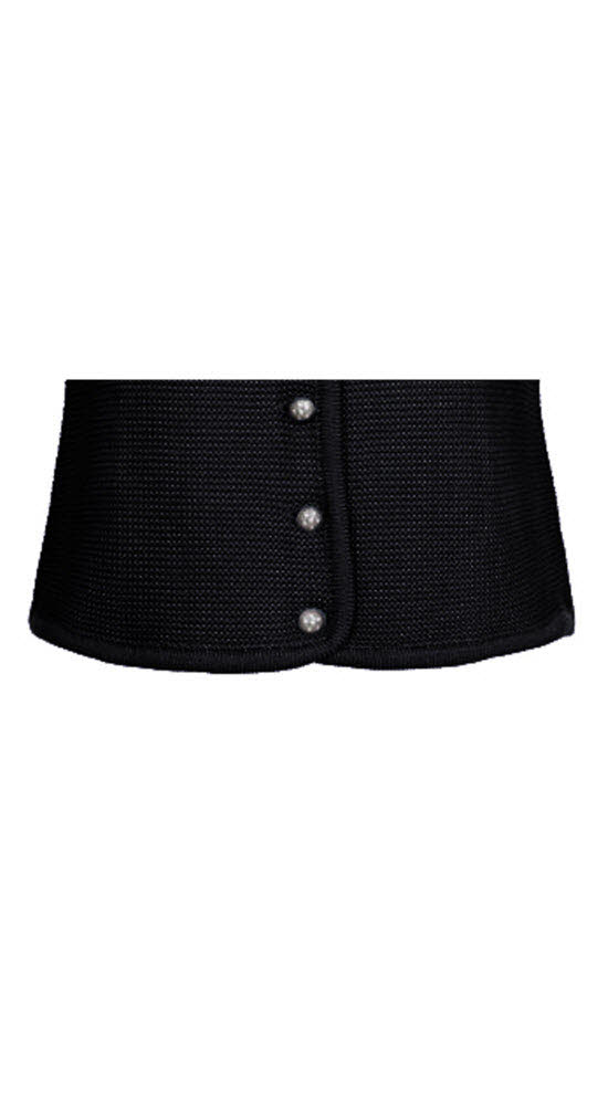 Strickjacke Langarm Anni in Schwarz von Nübler