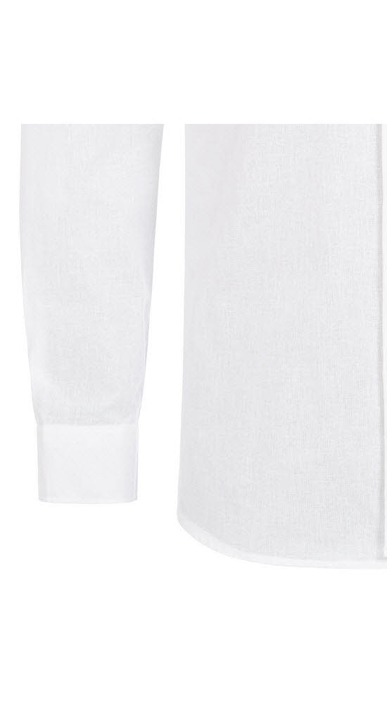 Trachtenhemd Langarm Jonas in Weiß von OS-Trachten