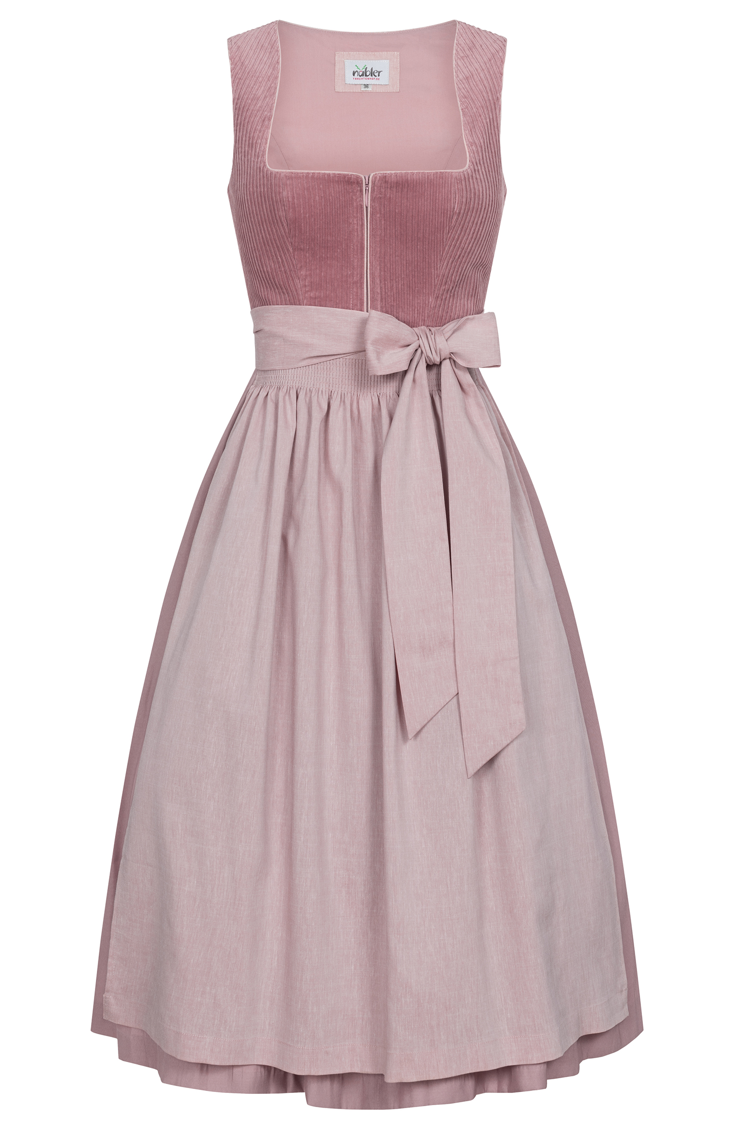 Maxidirndl Florentine in Rosenquarz von Nübler