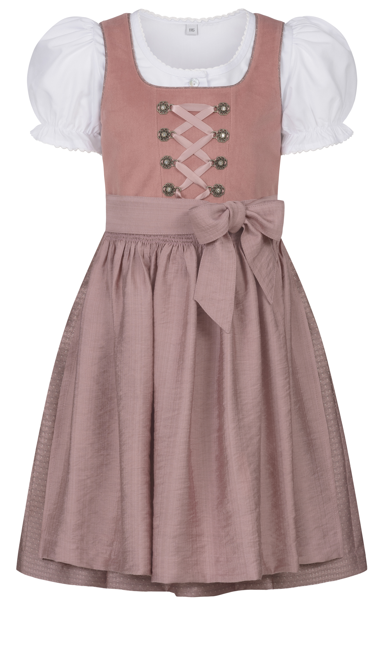 Kinderdirndl Kim in Peach von Nübler