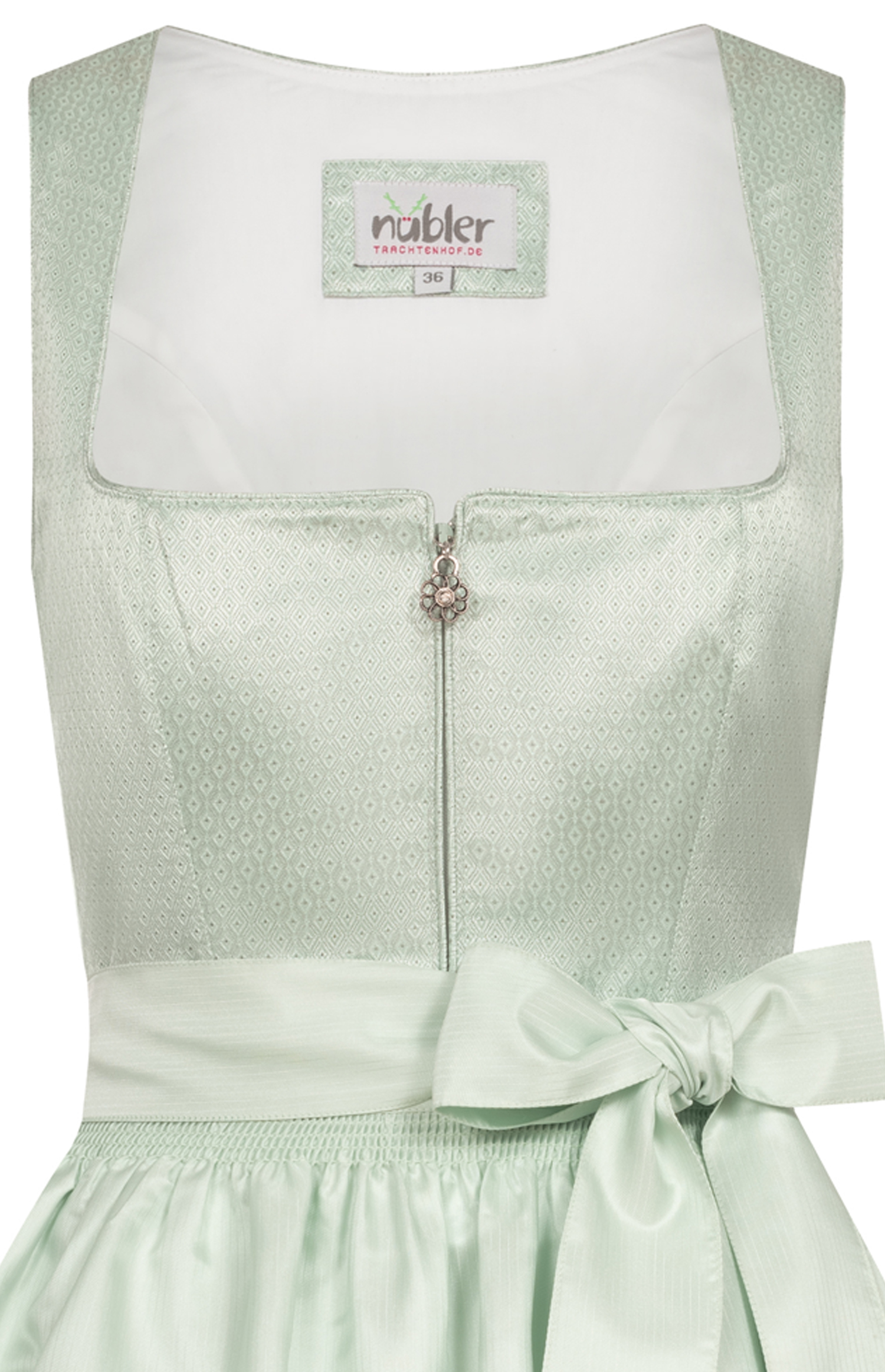 Midi Dirndl Gina in Grün von Nübler
