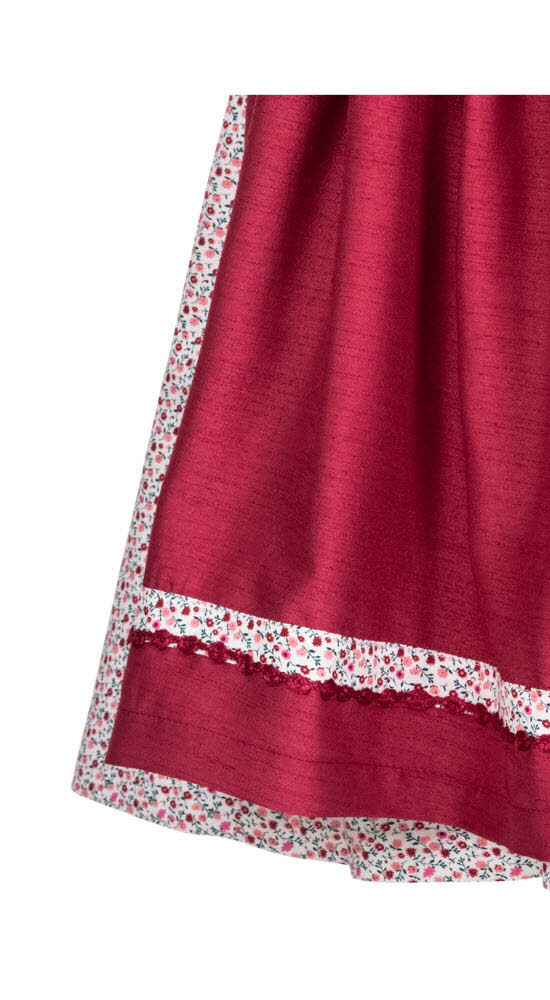 Kinderdirndl 3-teilig Doris in Beere von Nübler Größe 86