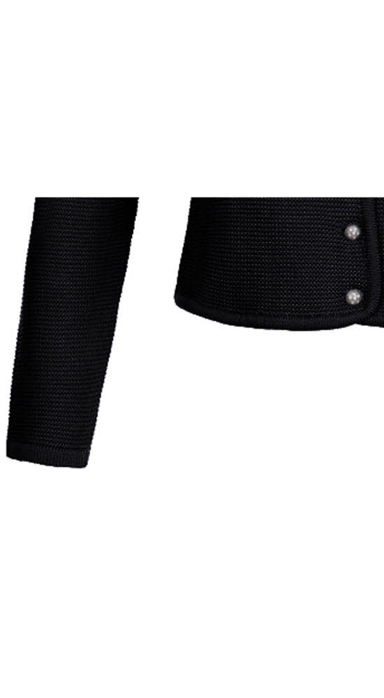 Strickjacke Langarm Anni in Schwarz von Nübler