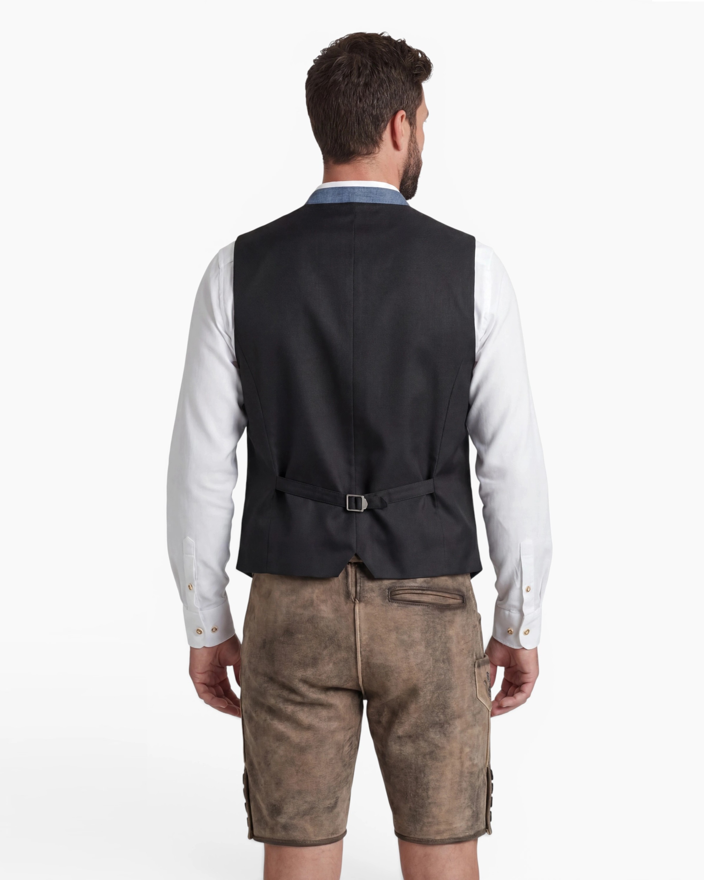 Trachtengilet Kaarlo in Rauchblau
