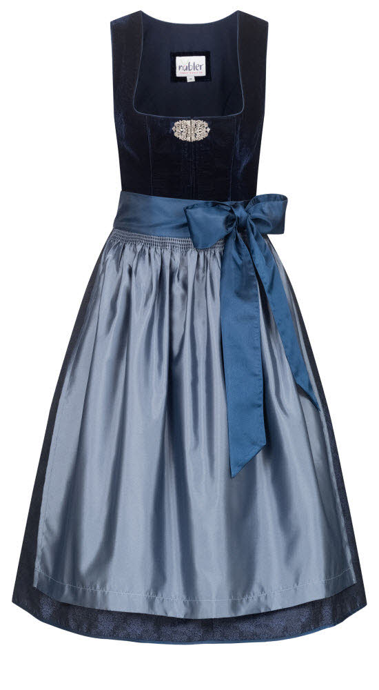 Dirndl Marlies in Dunkelblau von Nübler