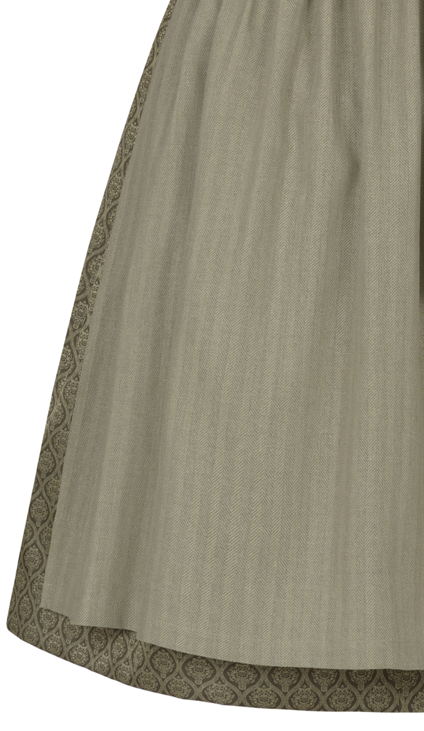 Midi Dirndl Feli in Dunkelgrün von Nübler