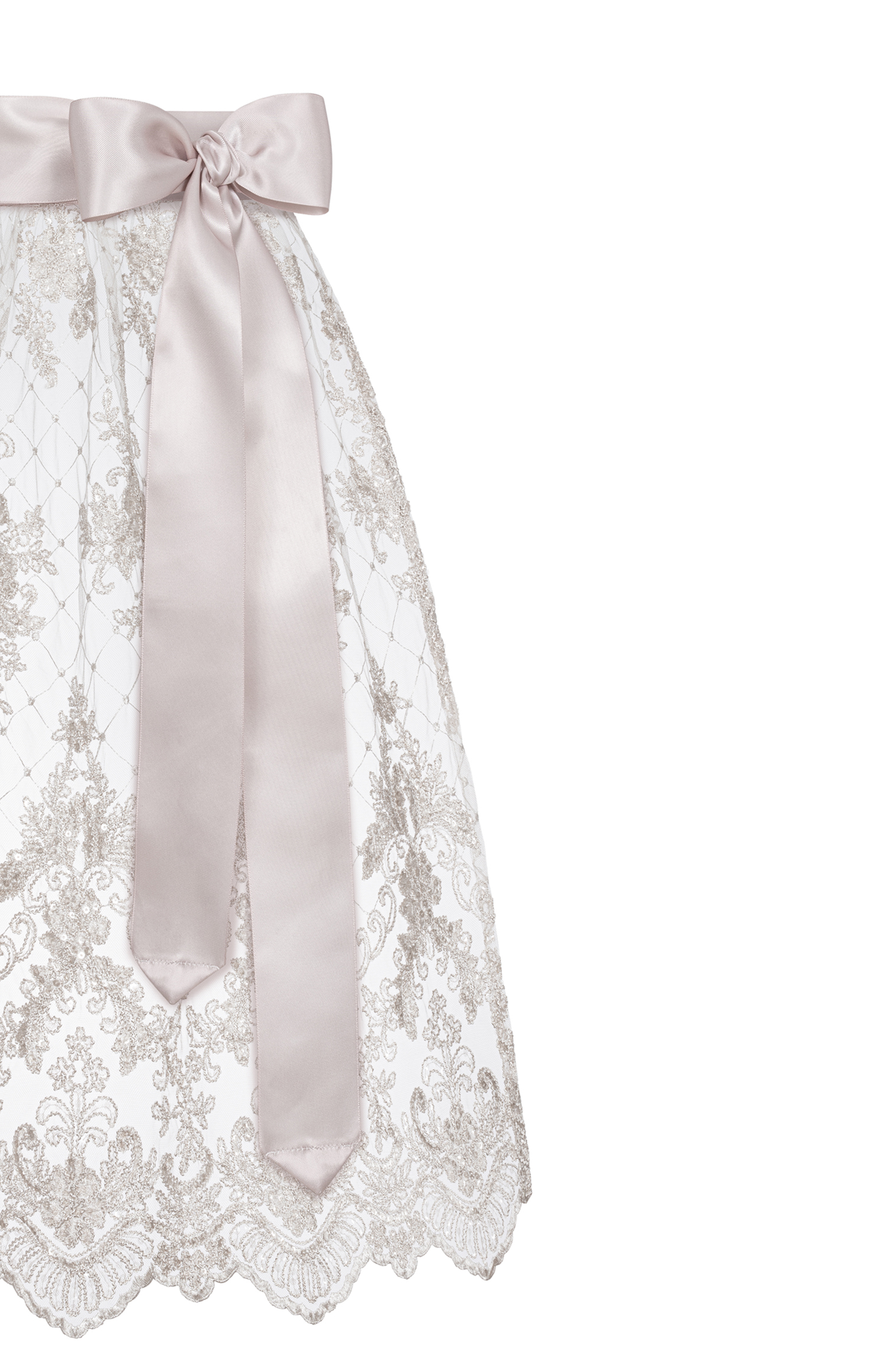 Dirndlschürze Geelke in Taupe von Nübler