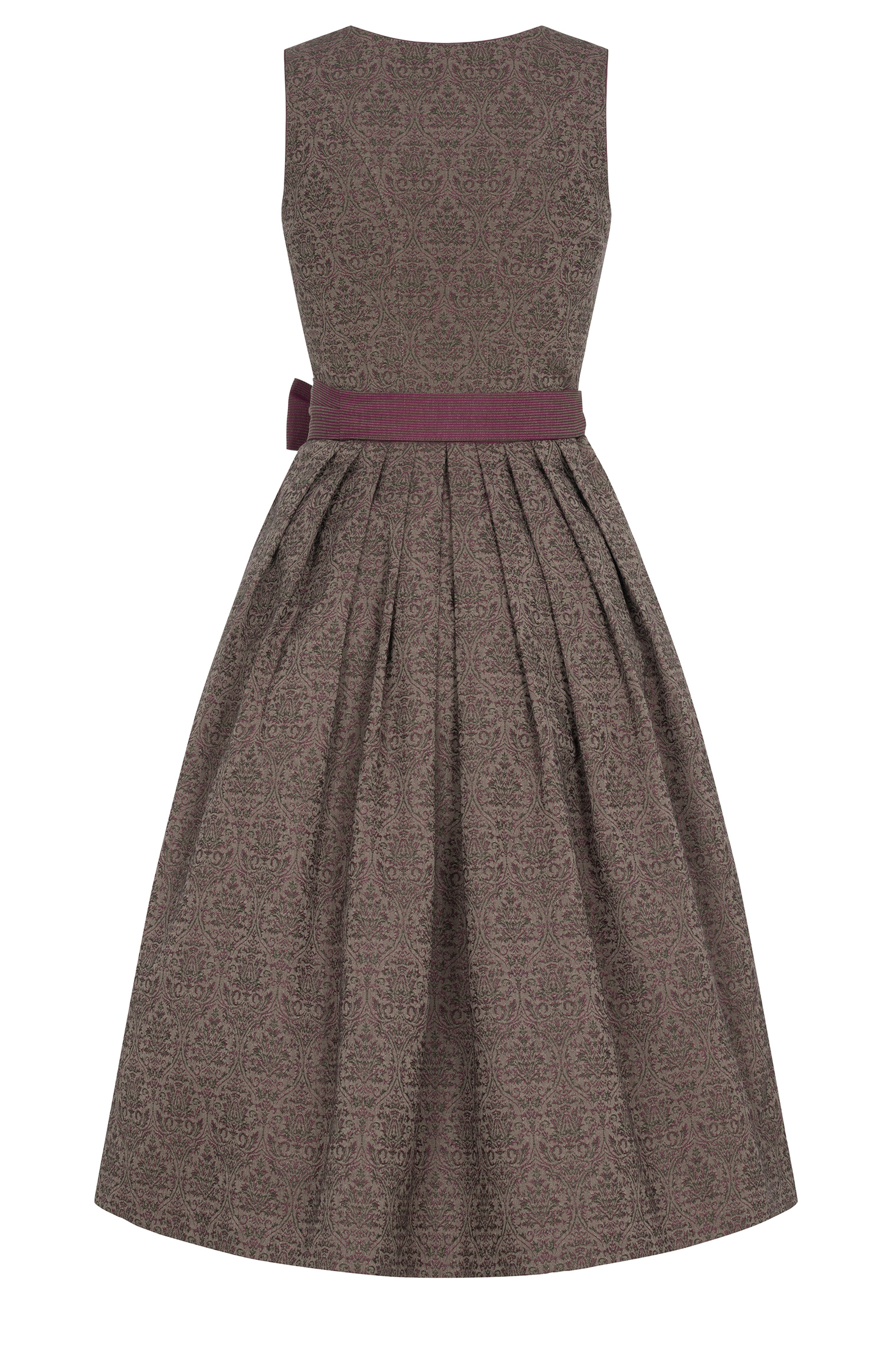 Midi Dirndl Blanka in Brombeere von Nübler