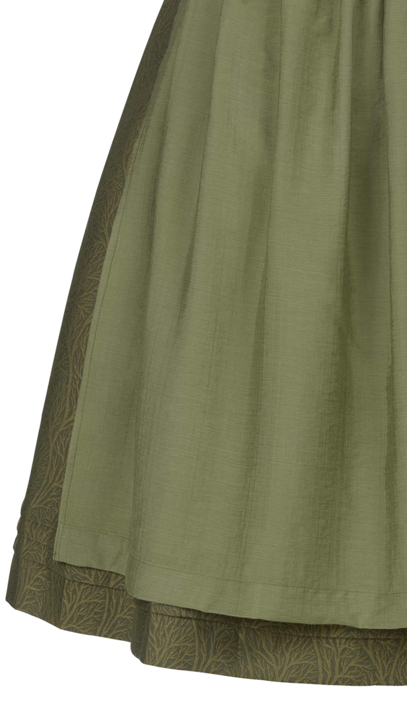 Midi Dirndl Luise in Grün von Nübler