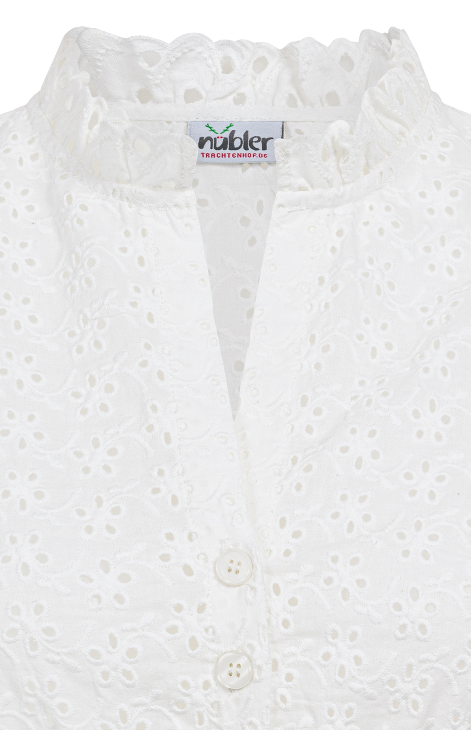 Dirndlbluse Lioba in Creme von Nübler