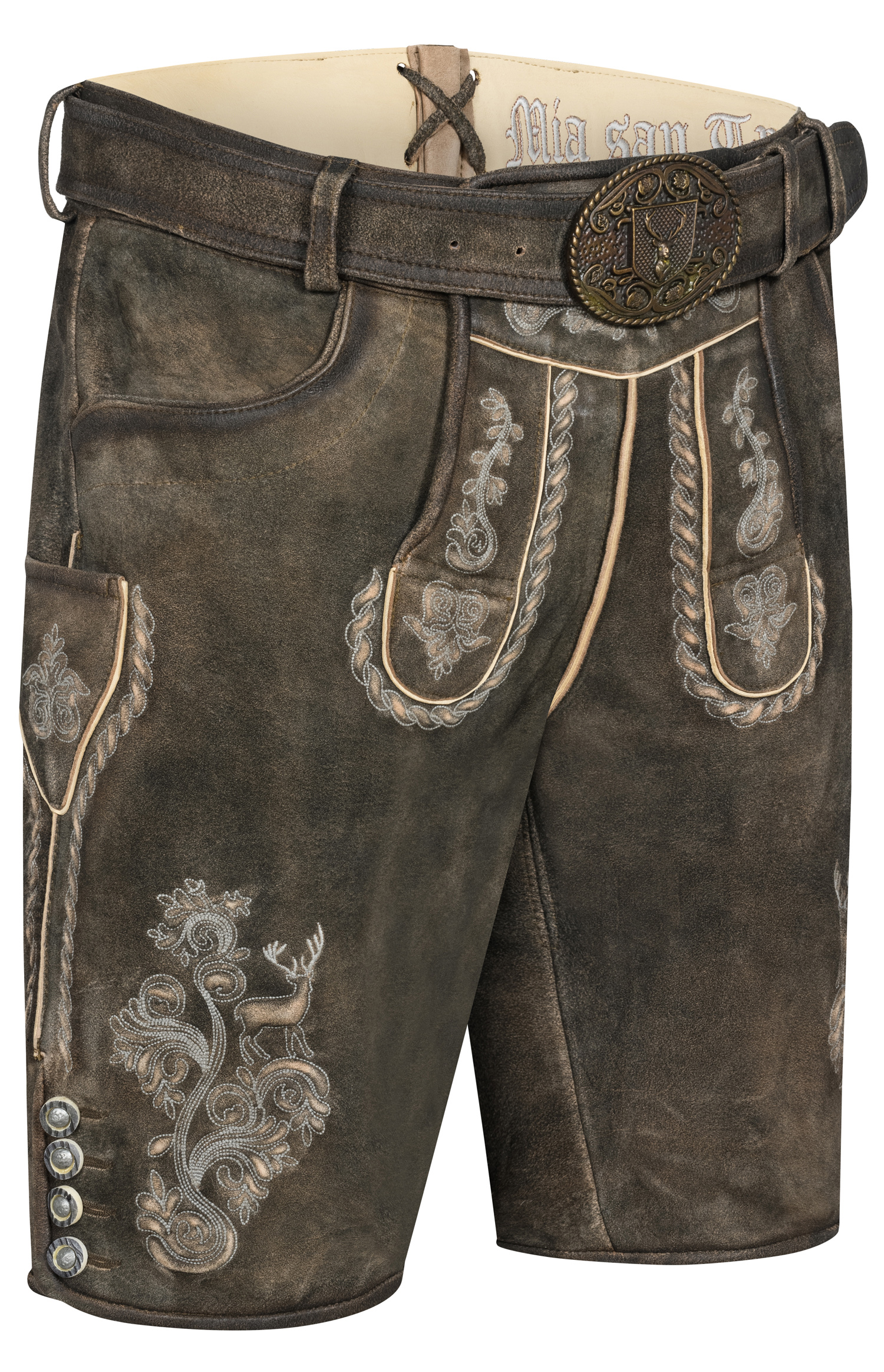 Lederhose Schorsch in Vintage von Nübler Lederhose Schorsch in Vintage von Nübler