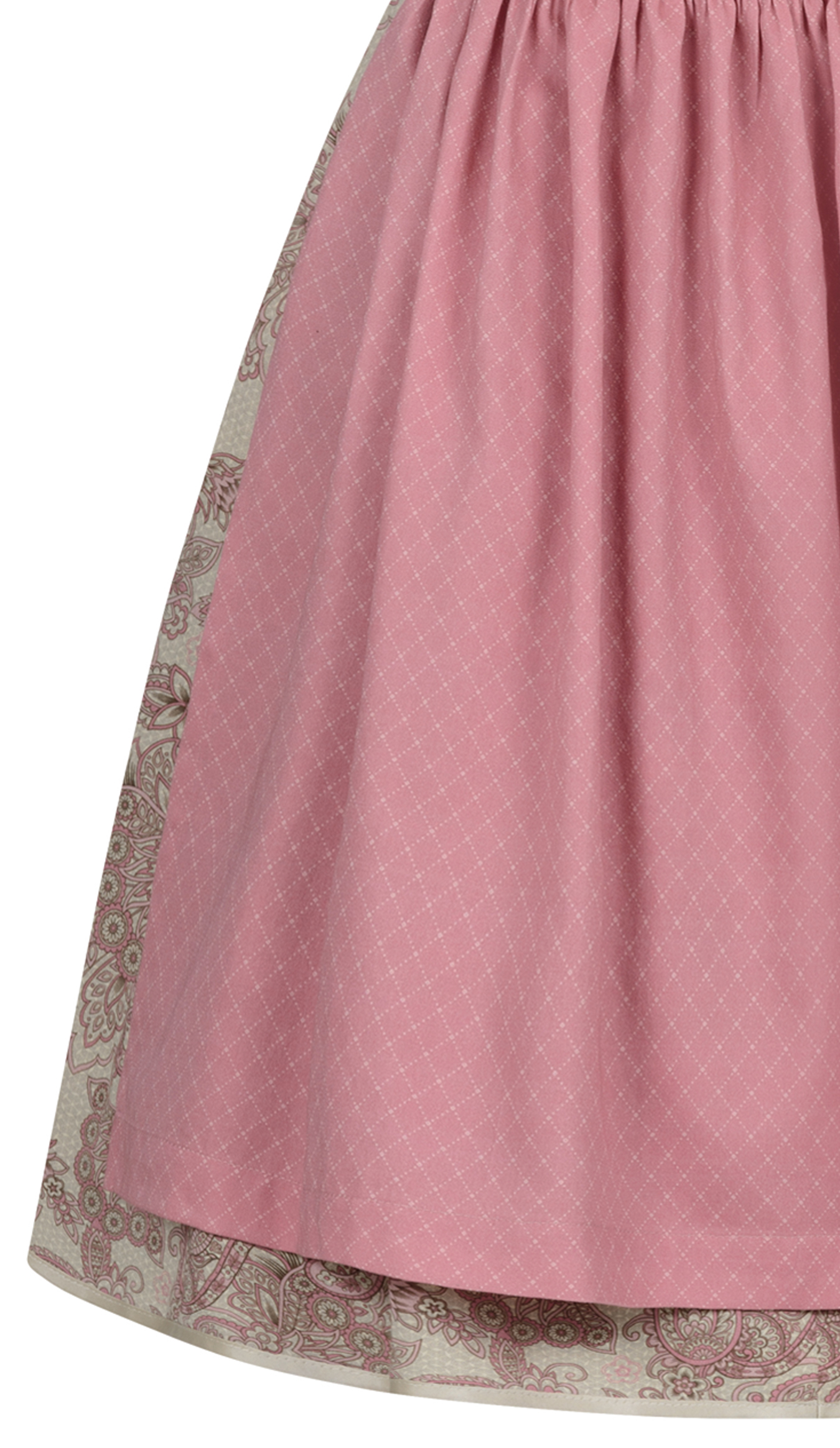 Mididirndl Gina in Rosa von Nübler