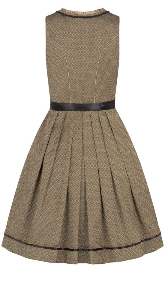 Mini Dirndl Erika in Gold von Nübler