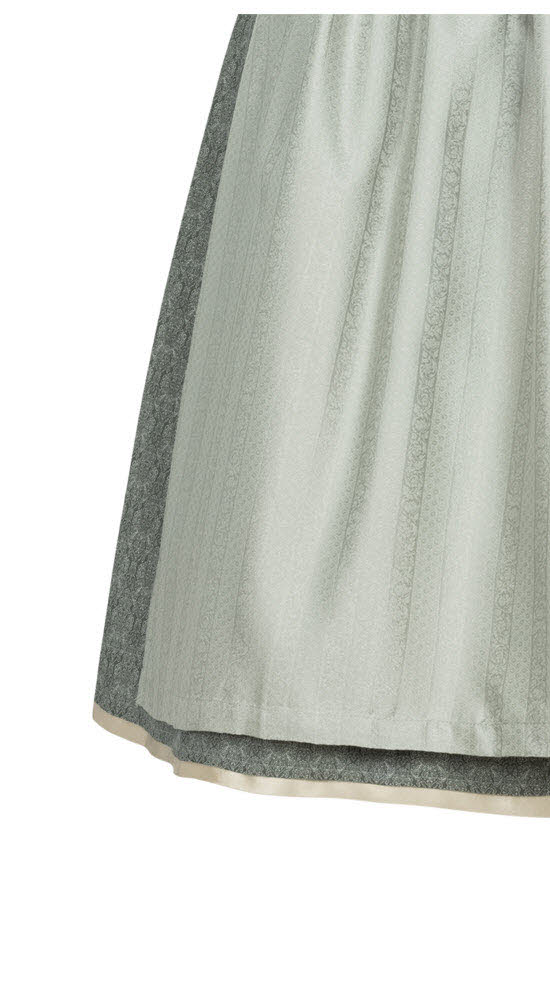 Midi Dirndl Effi in Salbei von Nübler