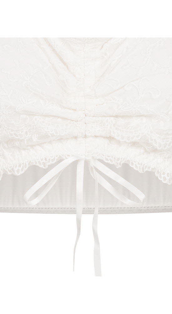 Dirndlbluse Kurzarm Lisa in Creme von Nübler