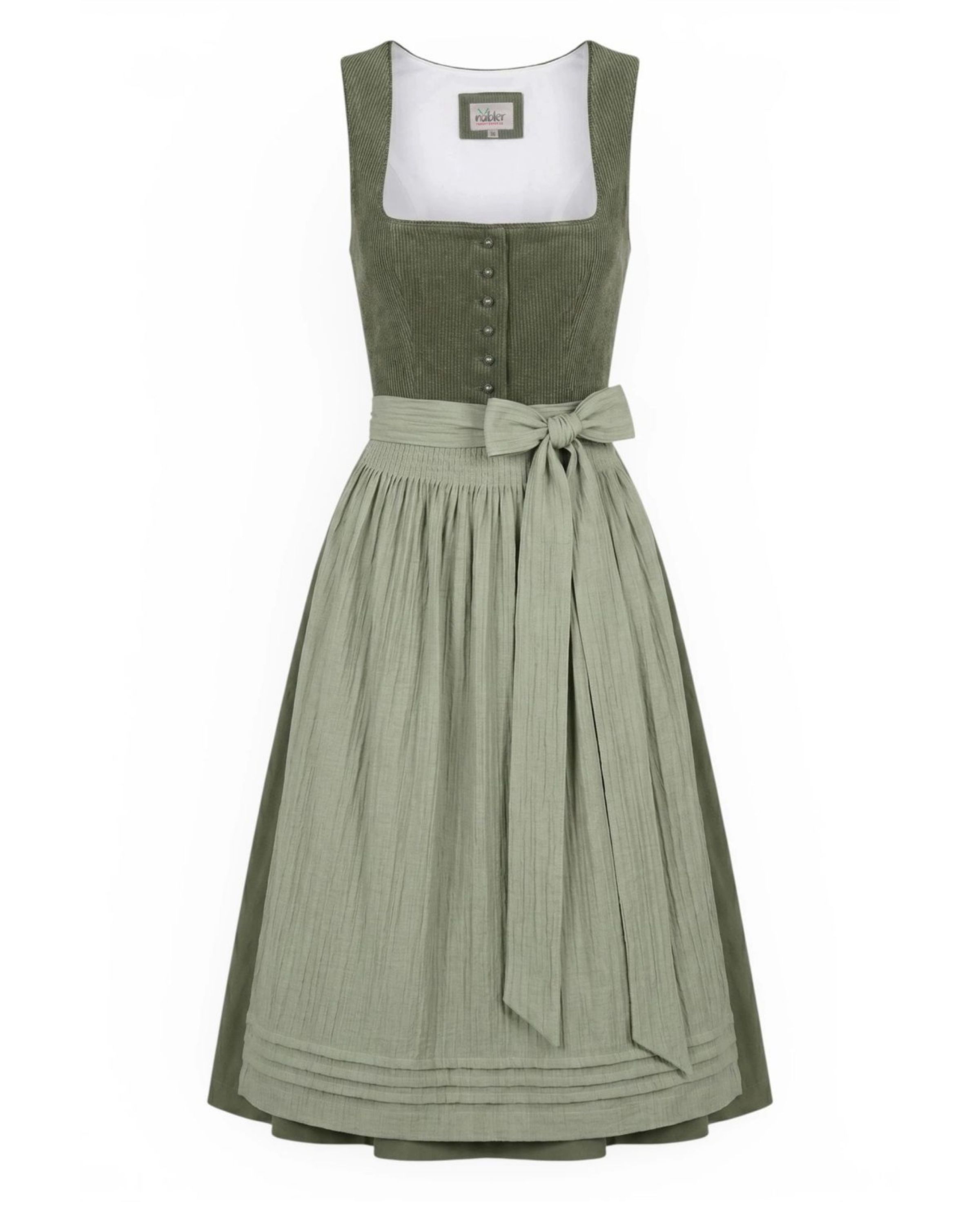 Mididirndl Kira in Oliv