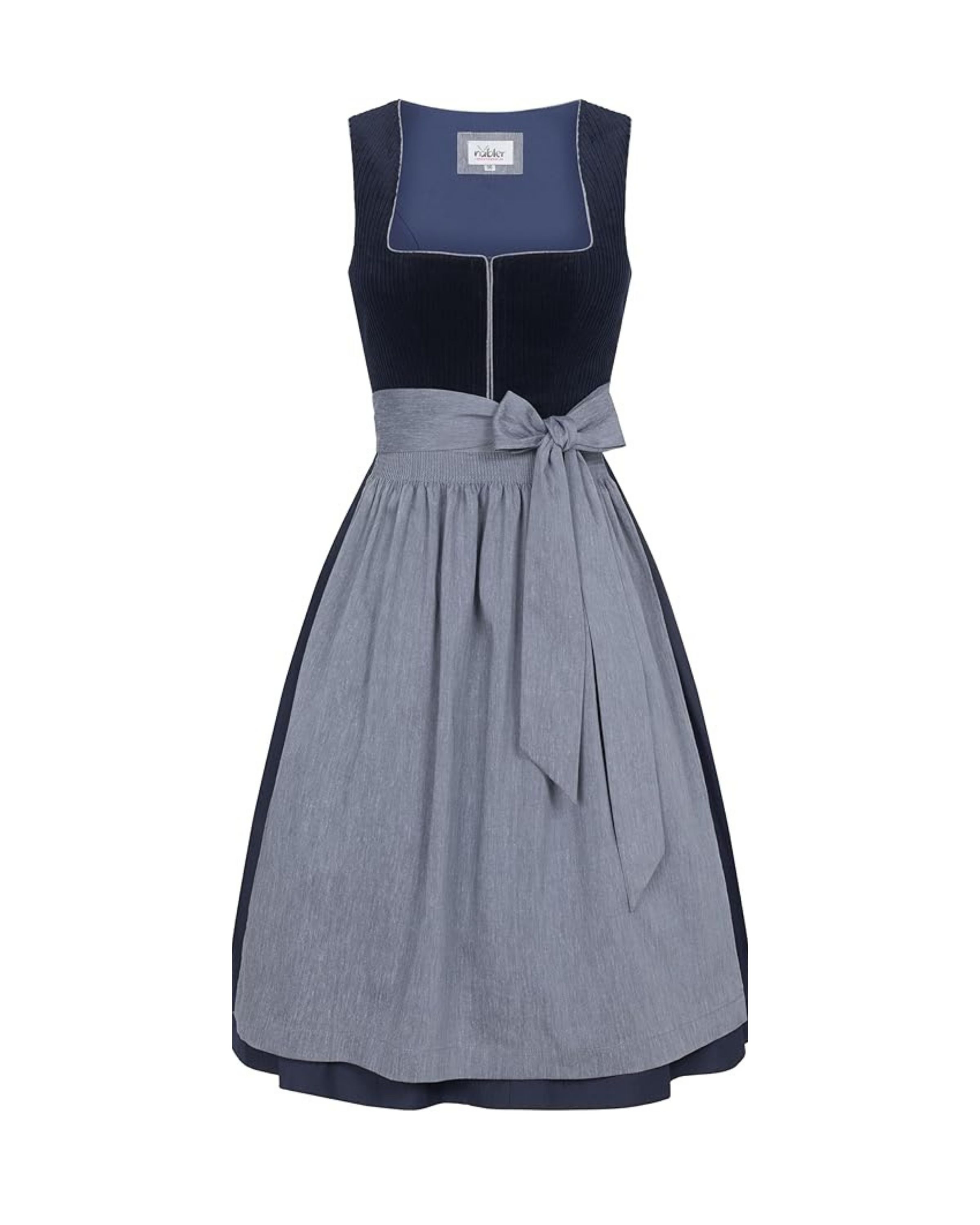 Mini-Dirndl Florentine in Royalblau von Nübler