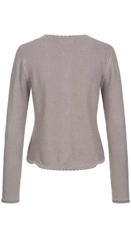 Strickjacke Langarm Yvonne in Silber von Nübler