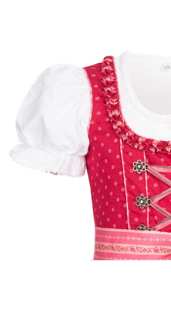 Kinderdirndl 3-teilig Diana in Beere von Nübler