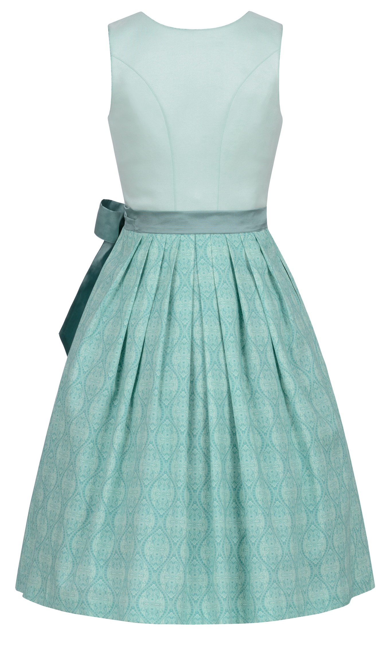 Midi Dirndl Gundi in Aqua von Nübler