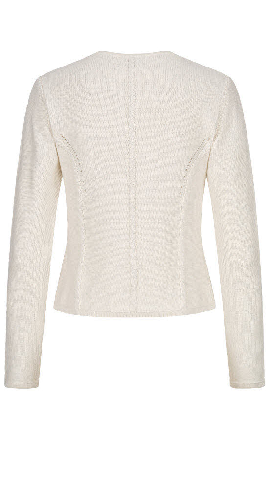 Strickjacke Amira in Altweiß von Nübler