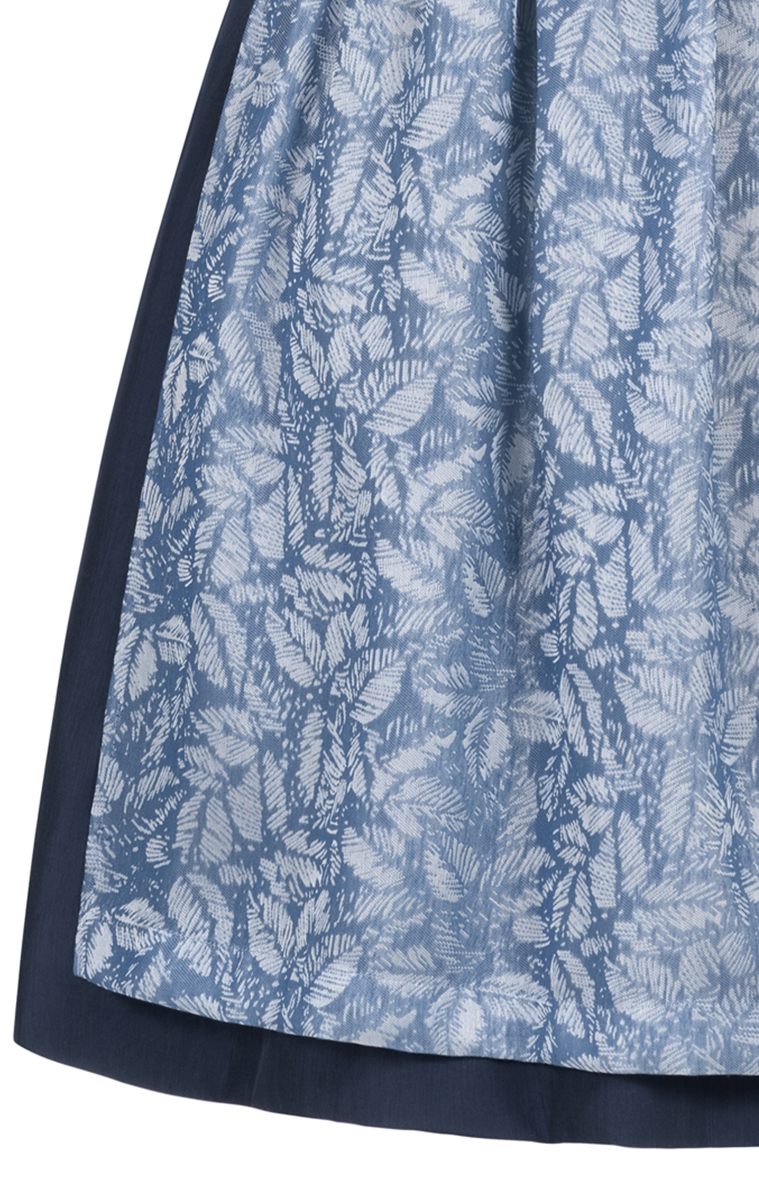 Midi Dirndl Gemma in Blau von Nübler