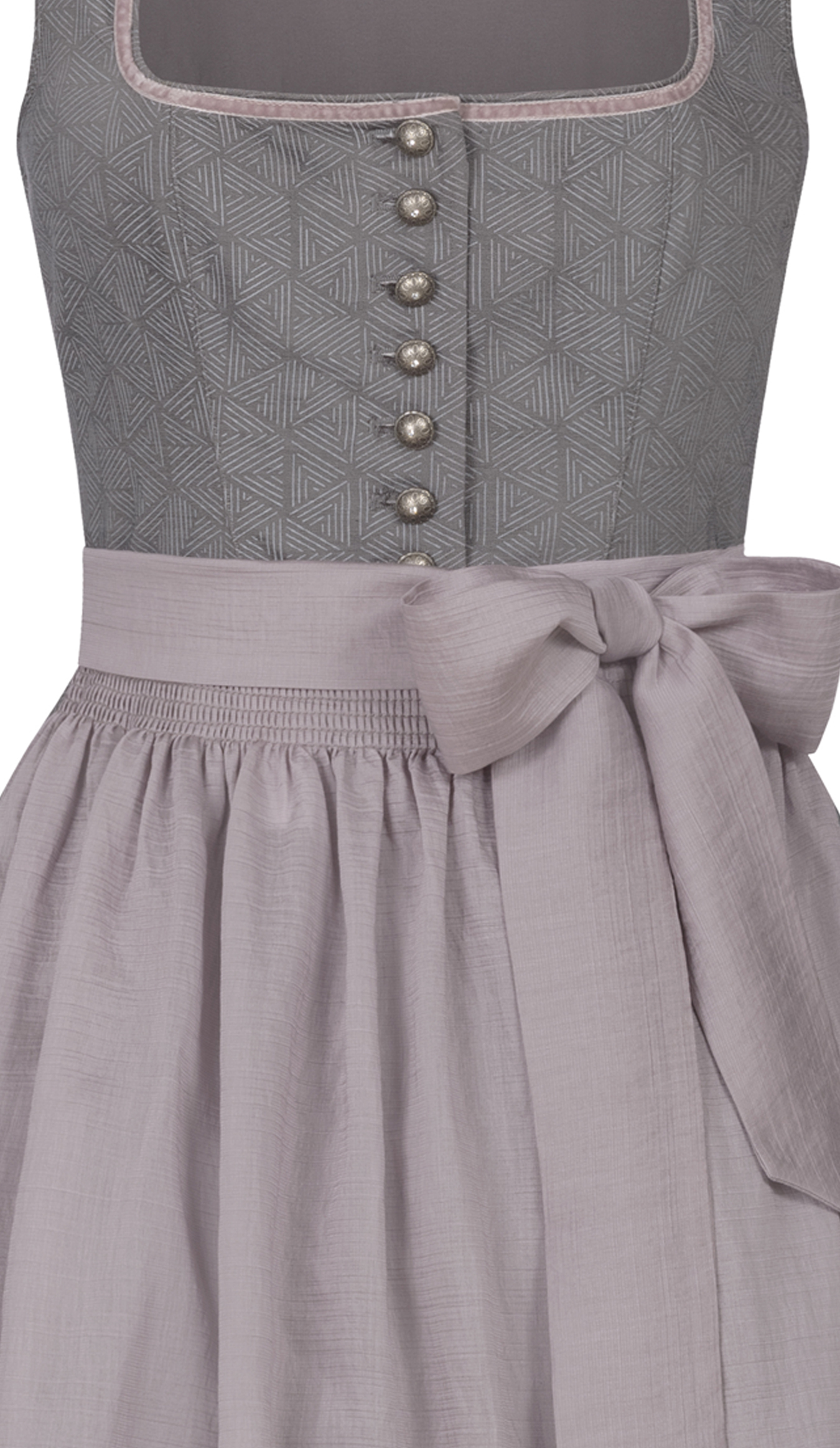 Mididirndl Fabiane in Schiefer von Nübler