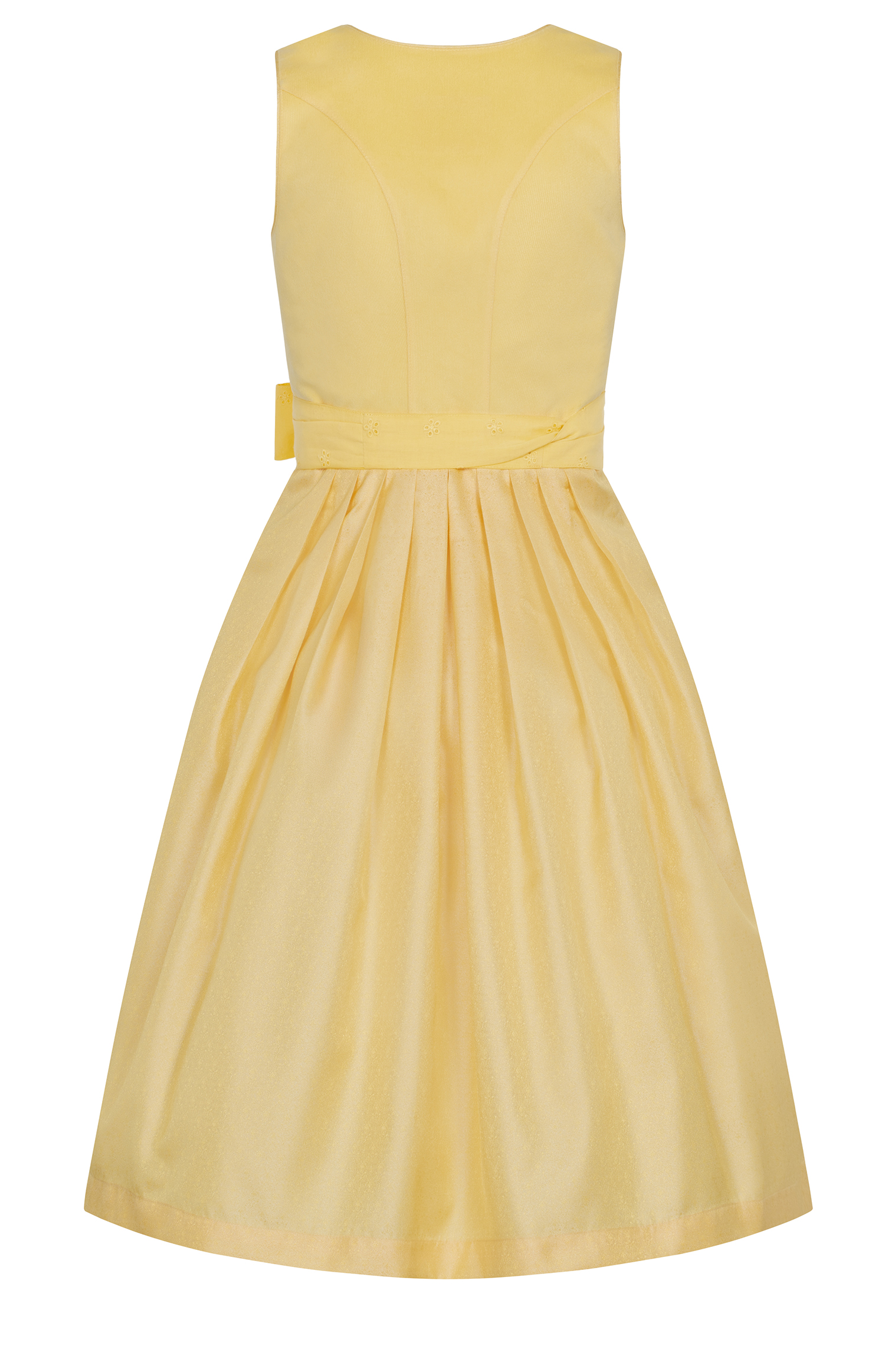 Midi Dirndl Babette in Citrin von Nübler