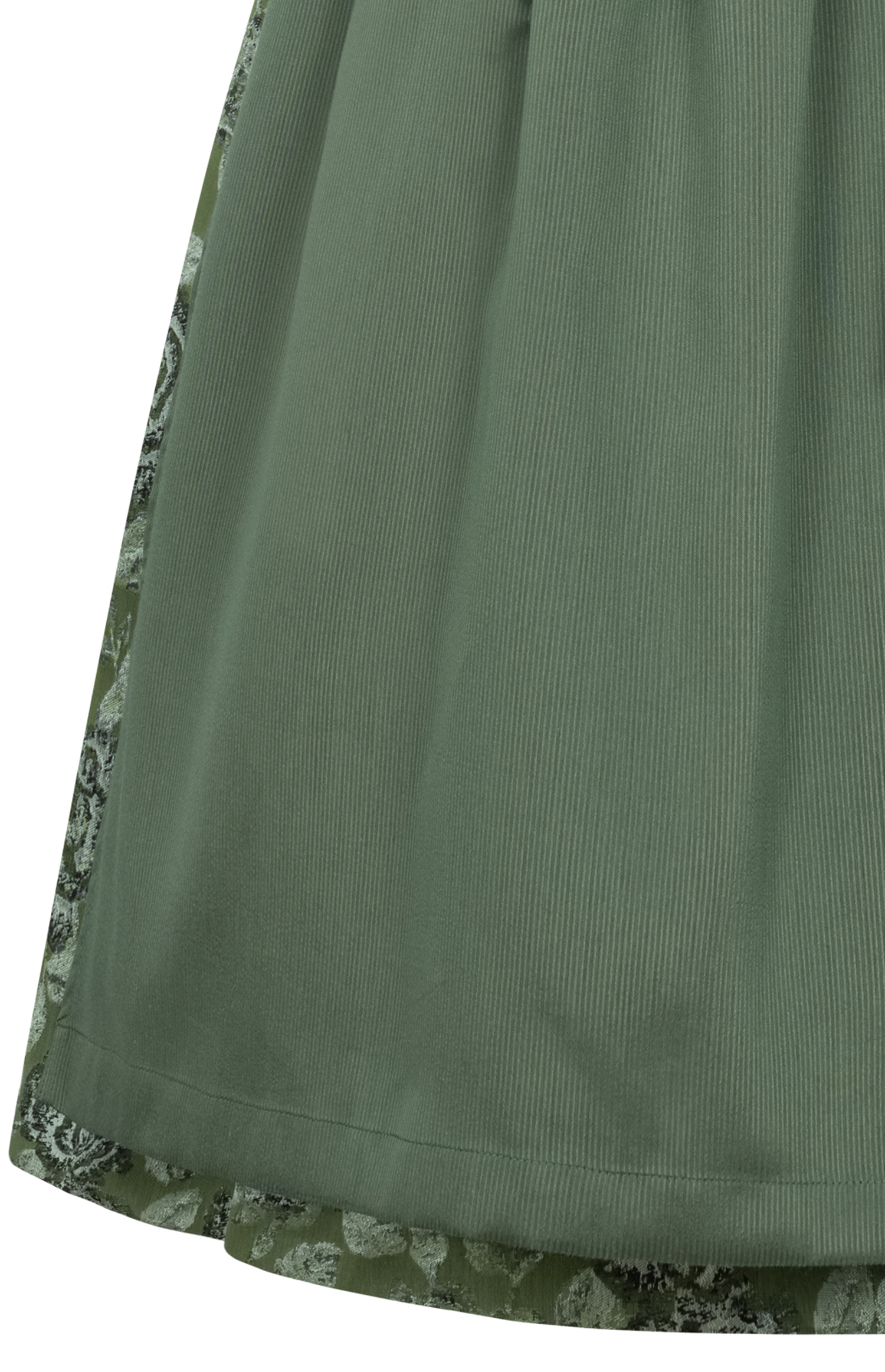 Midi Dirndl Rezi in Oliv von Nübler