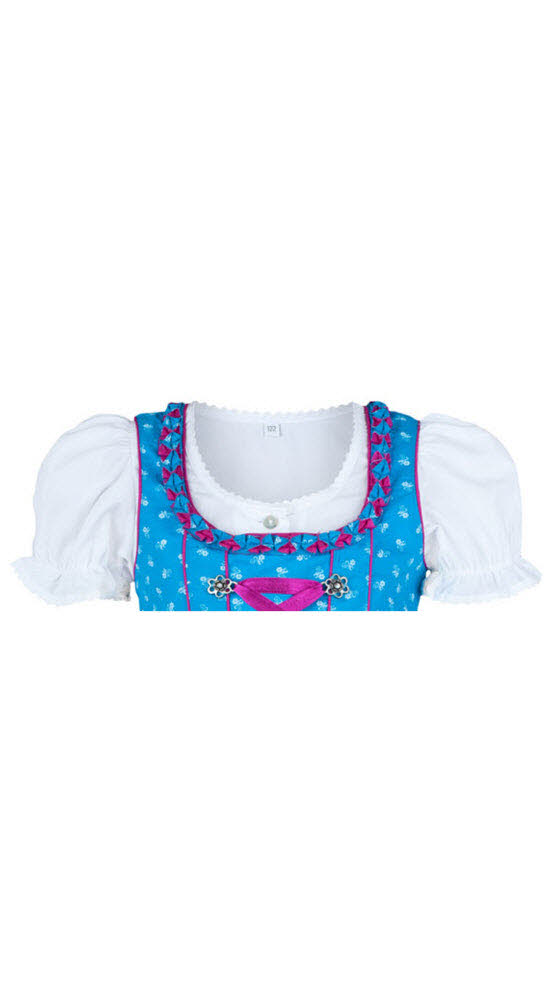 Mädchen Dirndl im traditionellen Stil Kinder Trachten