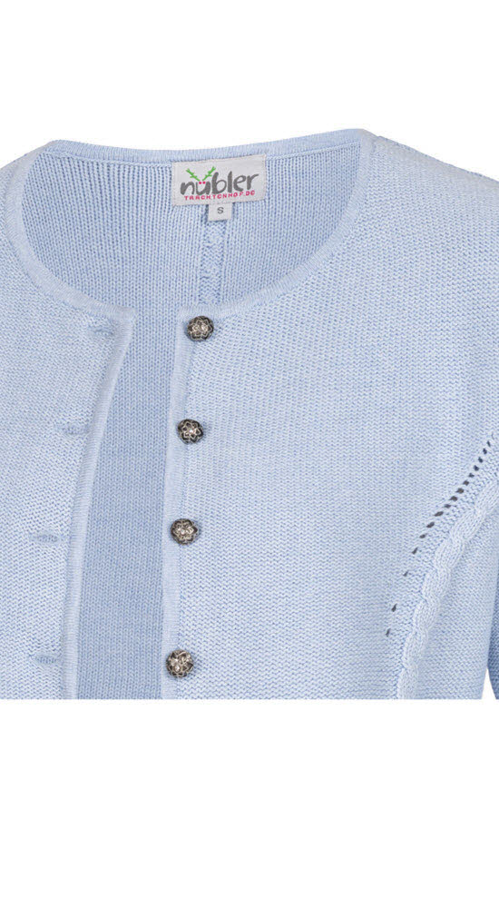 Strickjacke Amira in Hellblau von Nübler