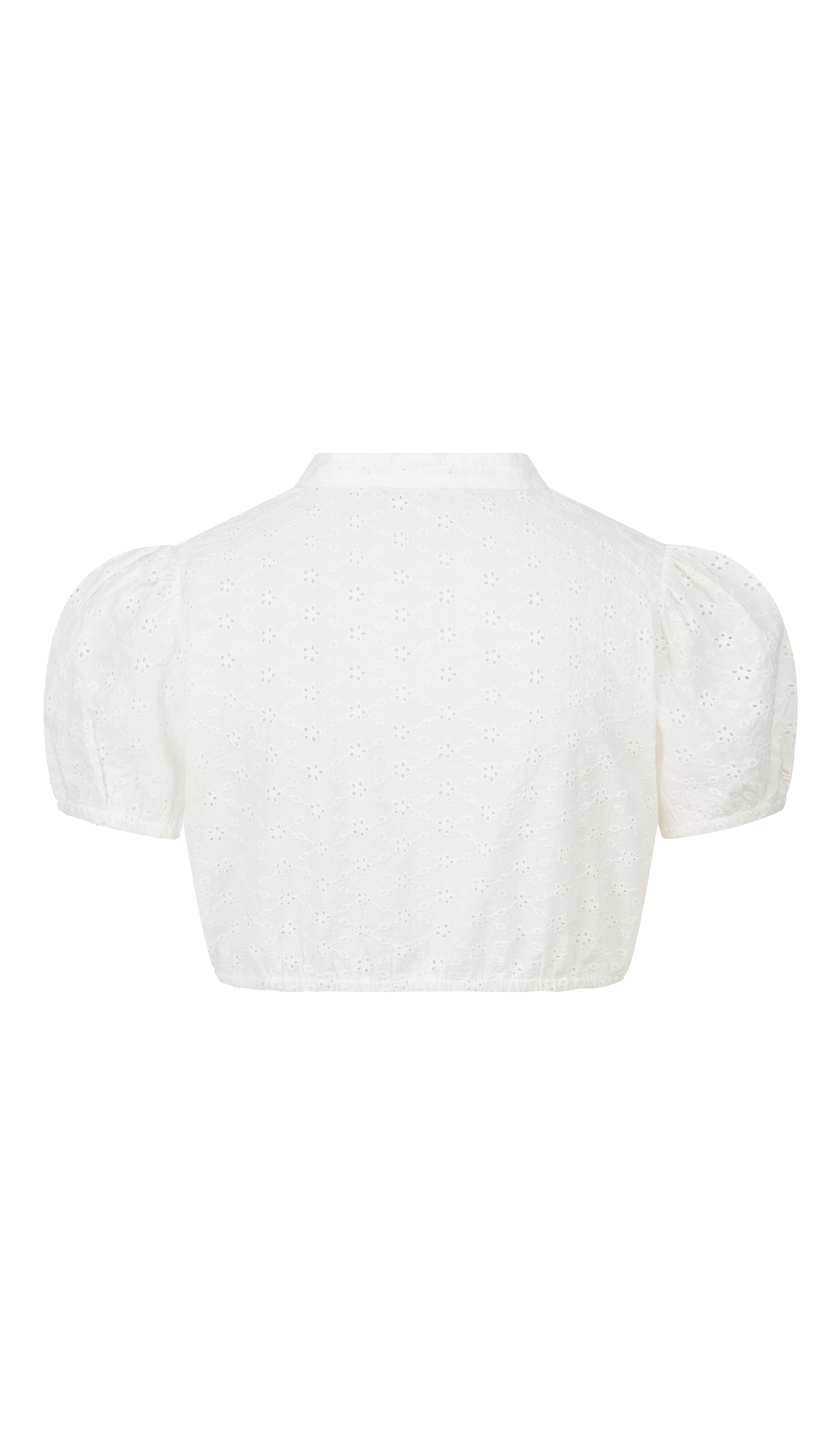 Dirndlbluse kurzarm Valentina in Creme von Nübler