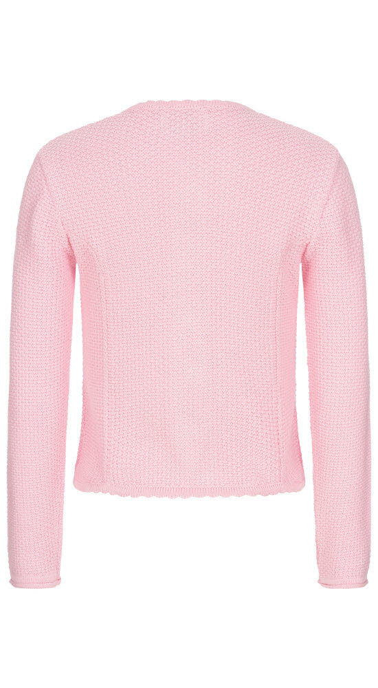 Kinderstrickjacke Yvonne in Rosa von Nübler