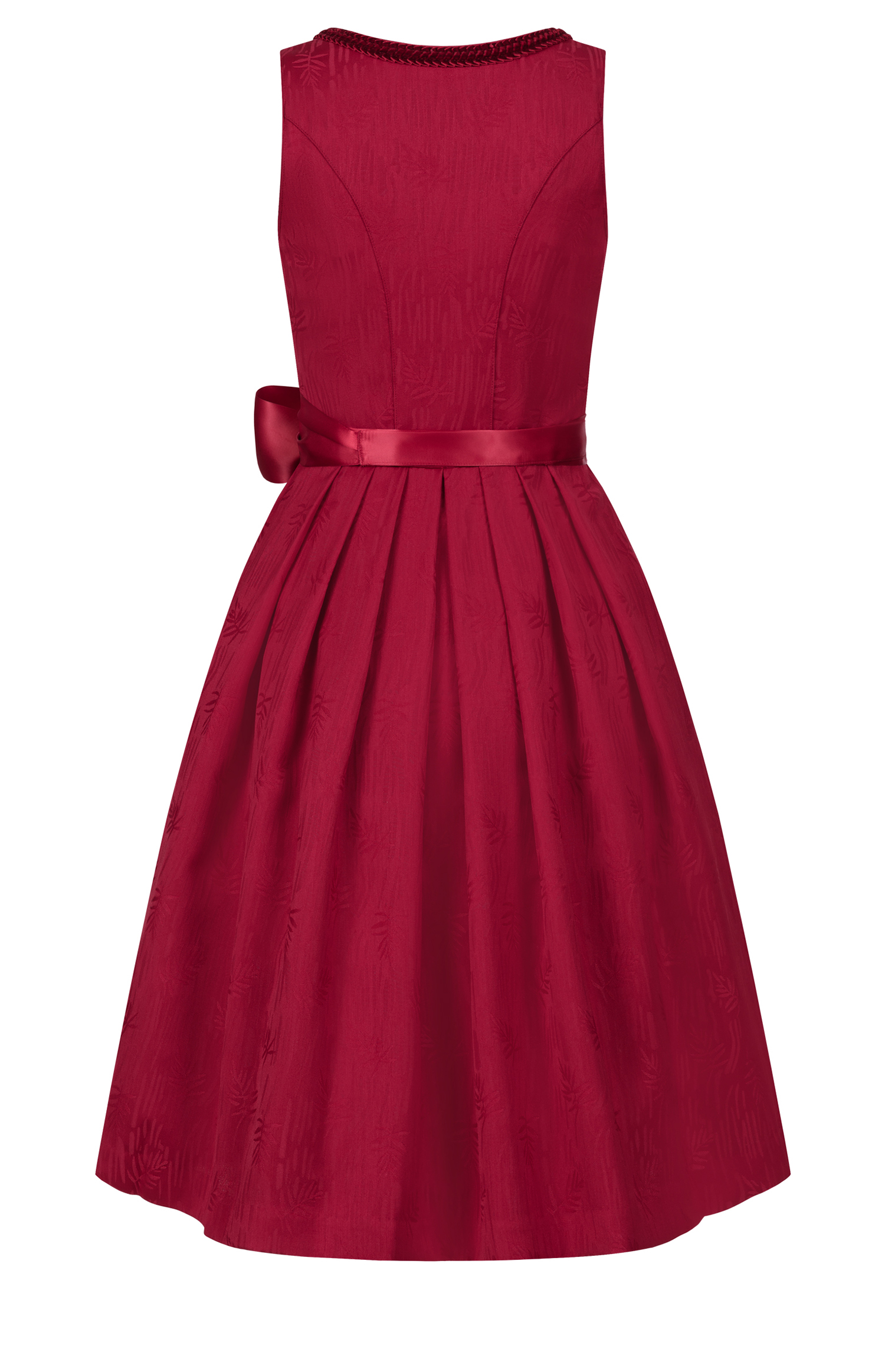 Midi-Dirndl Floreta in Herzrot von Nübler