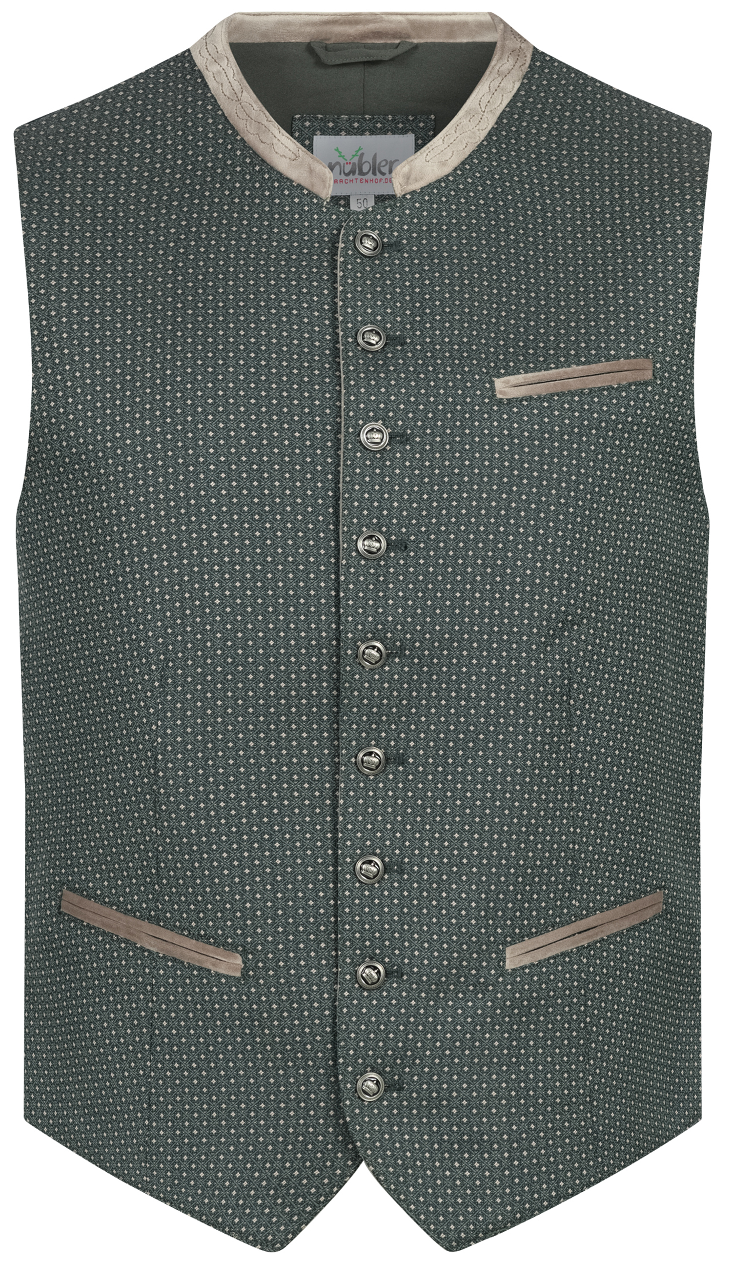 Trachtengilet Wilhelm in Grün-Natur von Nübler Trachtengilet Wilhelm in Grün-Natur von Nübler