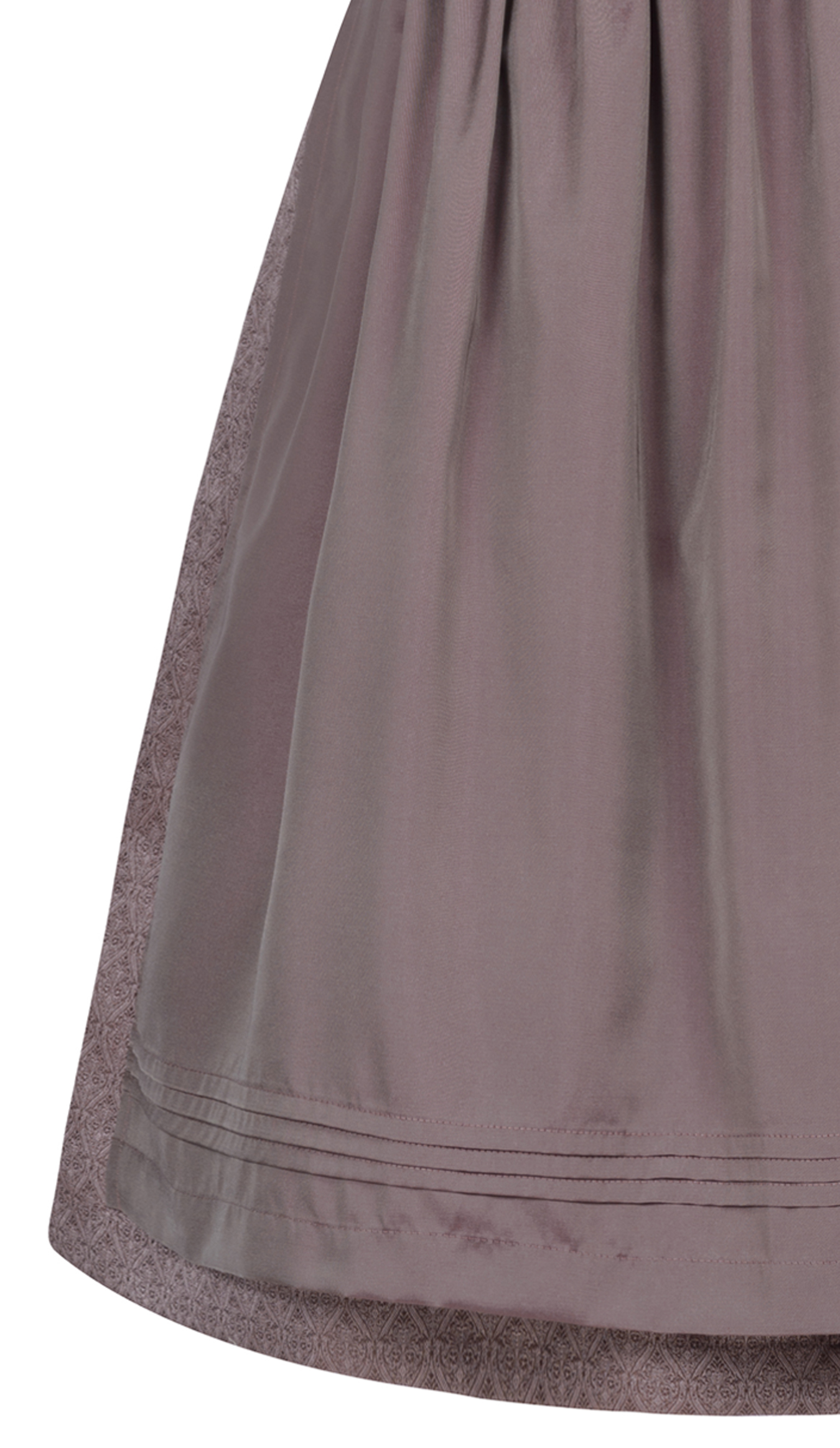 Midi Dirndl Gitte in Pflaume von Nübler