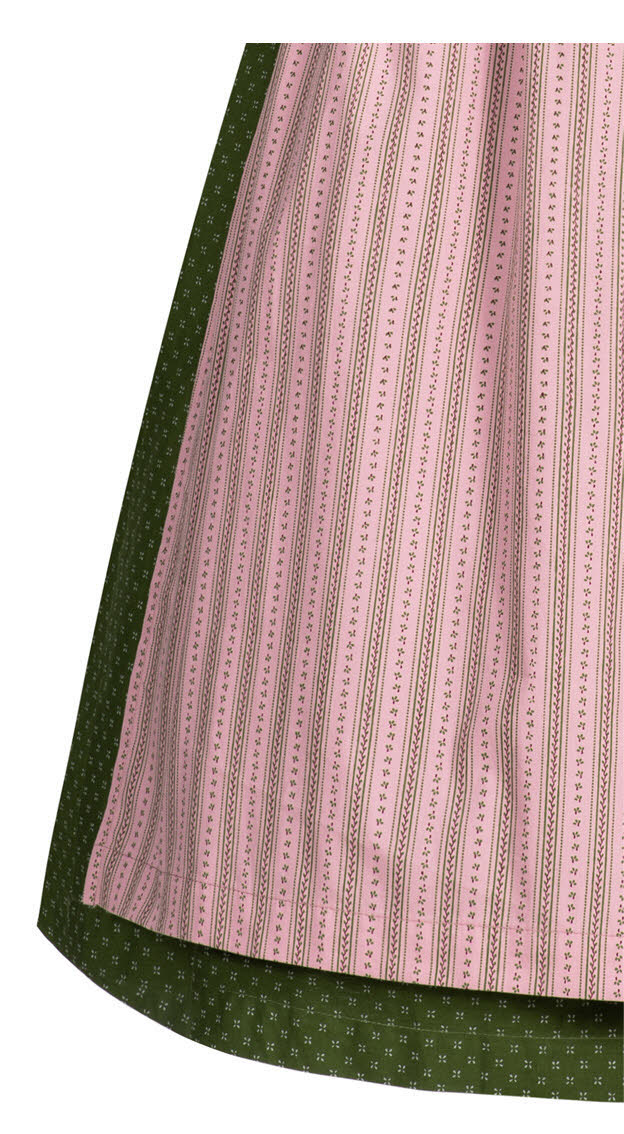 Midi Dirndl Thea in Oliv von Nübler